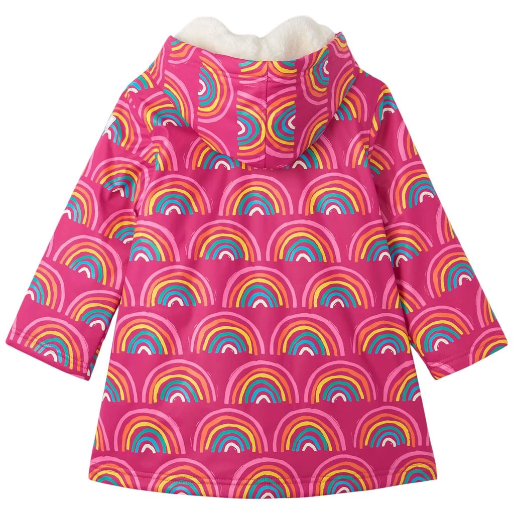 Hatley Printed Lined Rain Jacket Fuchsia 4 Hatley Printed Lined Rain Jacket Fuchsia - Image 2
