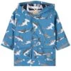 Hatley Shark Print Rain Jacket Blue