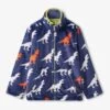 Hatley Blue T-Rex Fuzzy Zip Up Fleece -Fashion Cutting Edge 135727s