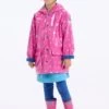 Hatley Pink Glitter Stars Raincoat 1 Hatley Pink Glitter Stars Raincoat -Fashion Cutting Edge 167918s