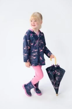 Hatley Blue Pegasus Constellations Colour Changing Raincoat