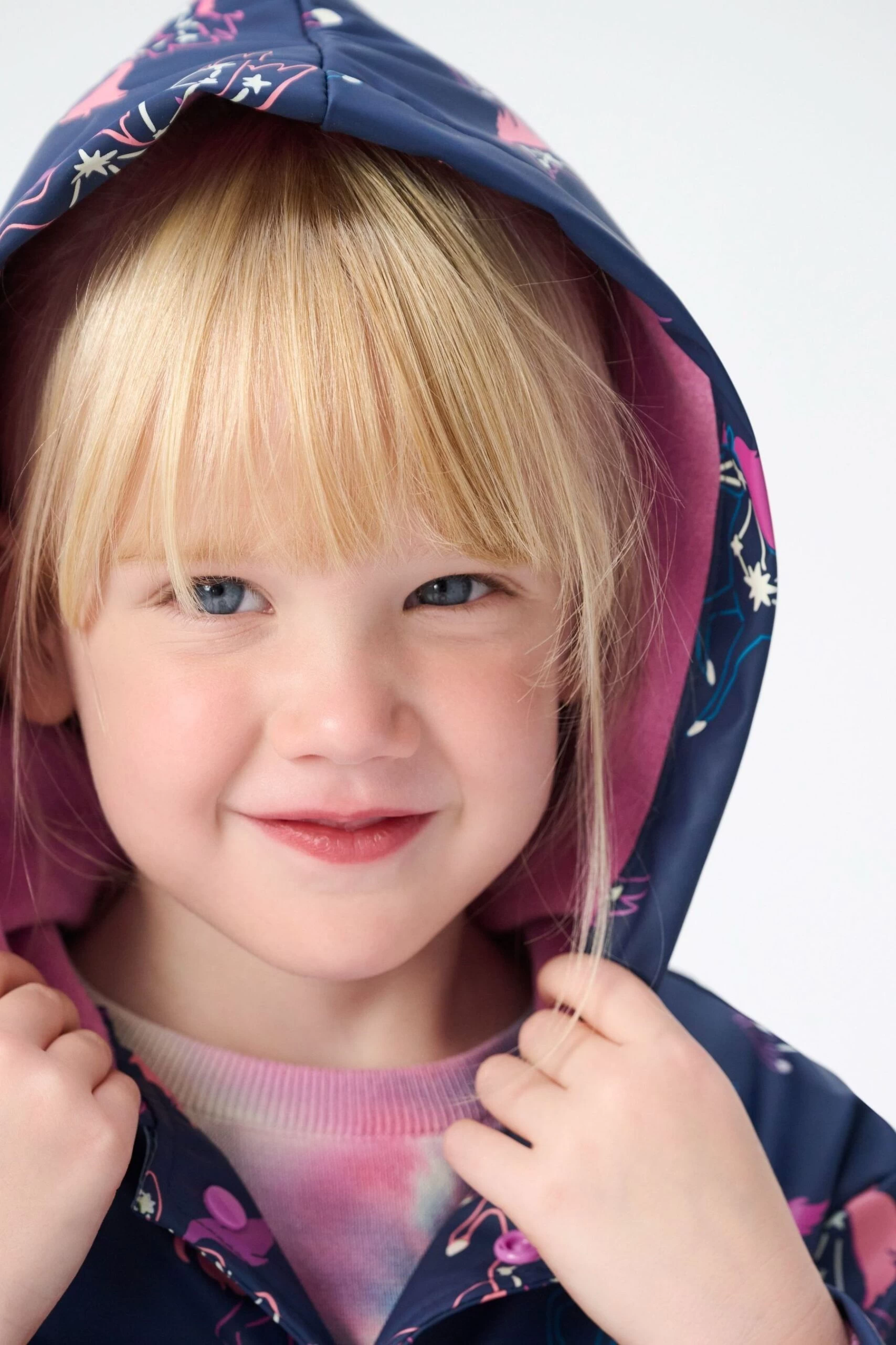 Hatley Blue Pegasus Constellations Colour Changing Raincoat 4 Hatley Blue Pegasus Constellations Colour Changing Raincoat - Image 2