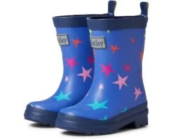 Hatley Kids Scattered Stars Matte Rain Boots (Toddler/Little Kid/Big Kid)