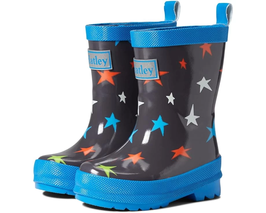 Hatley Kids Ombre Stars Shiny Rain Boots (Toddler/Little Kid/Big Kid) 3 Hatley Kids Ombre Stars Shiny Rain Boots (Toddler/Little Kid/Big Kid)