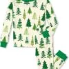 Hatley Kids Christmas Tees Glow In The Dark PJ Set (Toddler/Little Kids/Big Kids) -Fashion Cutting Edge 714O1 qBDL. AC SR736920