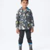 Hatley Grey Outer Space Colour Changing Raincoat -Fashion Cutting Edge 717304s