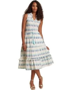 Hatley Caleigh Midi Dress - Arrowhead Ikat