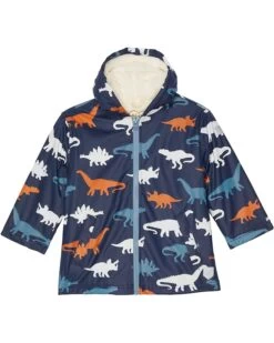 Hatley Kids Dino Silhouettes Colour Changing Raincoat (Toddler/Little Kids/Big Kids)
