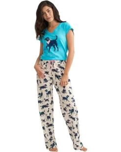 Little Blue House By Hatley Bandana Labs Jersey Pajama Pants