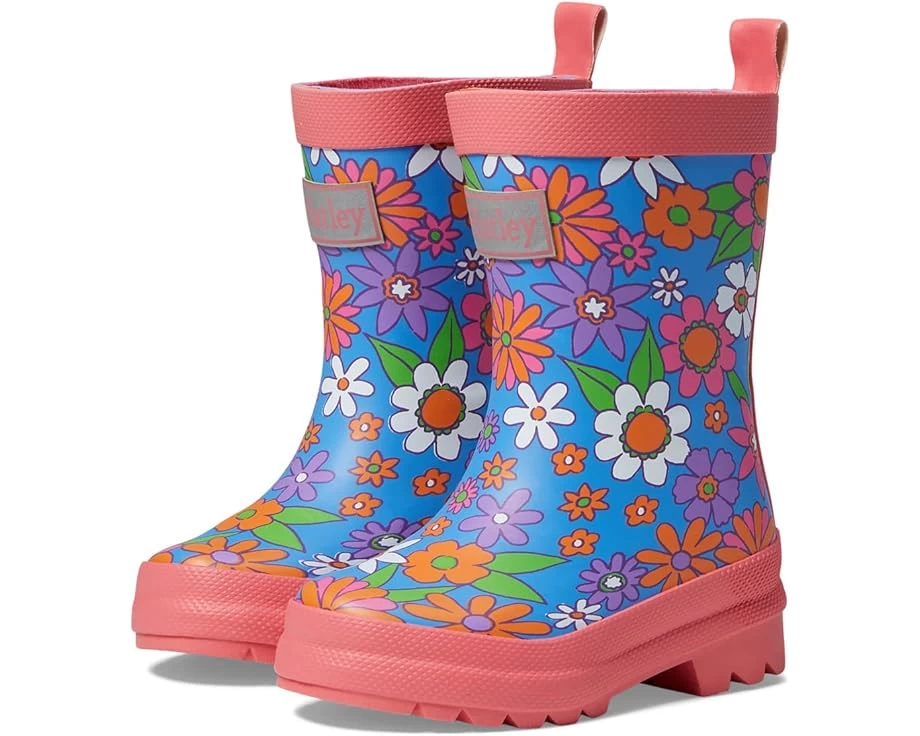 Hatley Kids Retro Floral Matte Rain Boots (Toddler/Little Kid/Big Kid) 3 Hatley Kids Retro Floral Matte Rain Boots (Toddler/Little Kid/Big Kid)