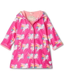 Hatley Kids Graphic Pegusus Colour Changing Splash Jacket (Toddler/Little Kids/Big Kids)