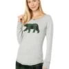 Little Blue House By Hatley Forest Green Plaid Bear Stretch Jersey Top -Fashion Cutting Edge 71PPkSdU04L. AC SR736920