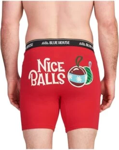 Little Blue House By Hatley Boxer - Ornaments Nice Balls