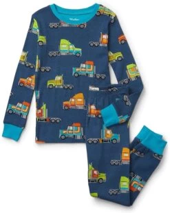 Hatley Kids Big Rigs Pajama Set (Toddler/Little Kids/Big Kids)