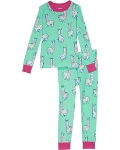 Hatley Kids Adorable Alpacas Organic Cotton PJ Set (Toddler/Little Kids/Big Kids)