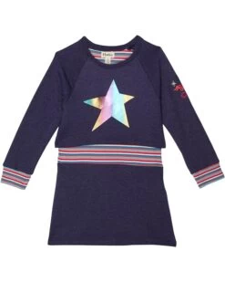 Hatley Kids Brilliant Star Rib Dress (Toddler/Little Kids/Big Kids)