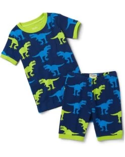 Hatley Kids Giant T-Rex Short Pajama Set (Toddler/Little Kids/Big Kids)