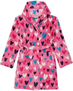 Hatley Kids Confetti Hearts Fleece Robe (Toddler/Little Kids/Big Kids)