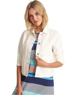 Hatley Cropped Denim Jacket