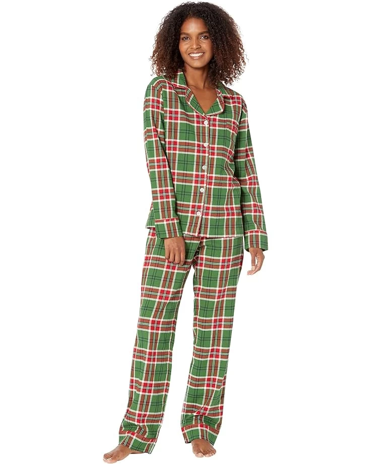 Little Blue House By Hatley Country Christmas Plaid Flannel Pajama Set 3 Little Blue House By Hatley Country Christmas Plaid Flannel Pajama Set