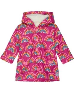 Hatley Kids Rainy Rainbows Sherpa Lined Splash Jacket (Toddler/Little Kids/Big Kids)
