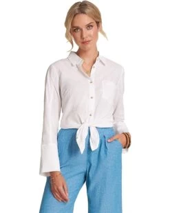 Hatley Cindy Shirt - Embroidered Flowers