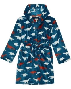 Hatley Kids Dino Silhouettes Fleece Robe (Toddler/Little Kids/Big Kids)