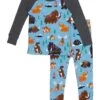 Hatley Kids Ice Age Organic Cotton Raglan PJ Set (Toddler/Little Kids/Big Kids) -Fashion Cutting Edge 81Wa13ib7lL. AC SR736920