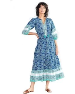 Hatley Celine Maxi Dress - Starburst Batik