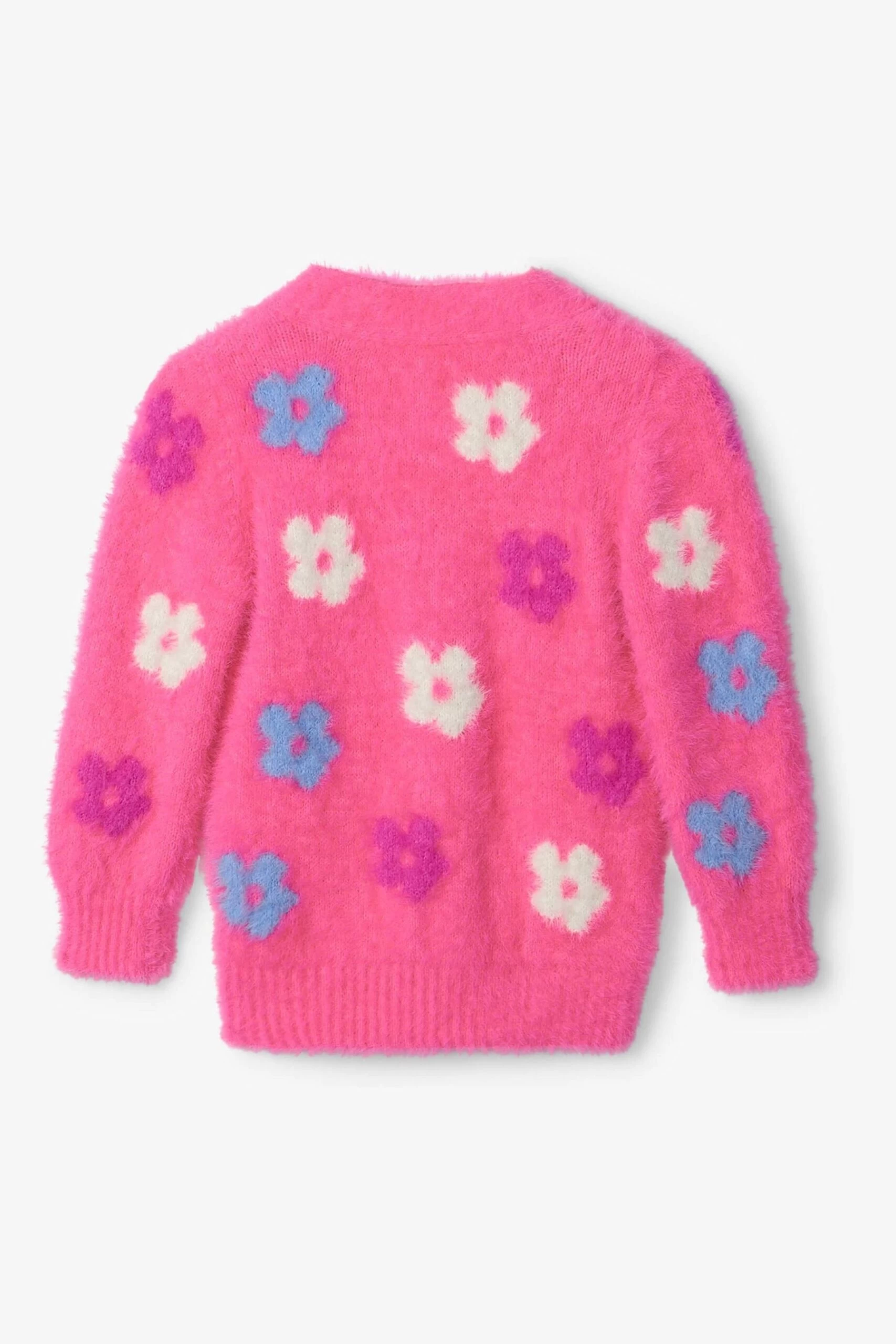 Hatley Pink Soft Floral Cardigan 5 Hatley Pink Soft Floral Cardigan - Image 3