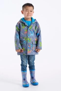 Hatley Blue Dragon Realm Raincoat