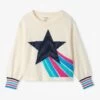 Hatley Shooting Star White Pullover -Fashion Cutting Edge 956015s