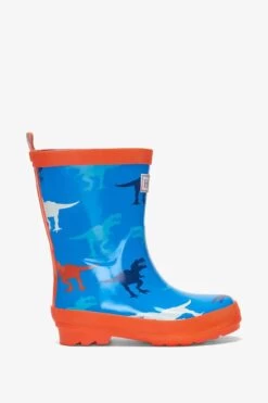 Hatley Blue Giant T-Rex My 1St Rain Boots