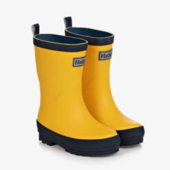 Hatley Yellow Rubber Rain Boots